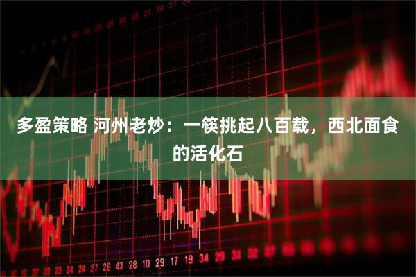 多盈策略 河州老炒：一筷挑起八百载，西北面食的活化石